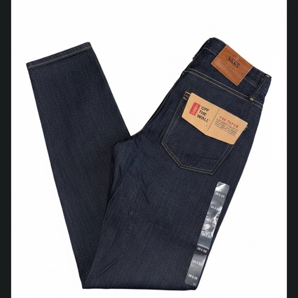 Vans Other - Men’s Vans White Oak Pants V46 Taper - navy blue (raw indigo). 30x32